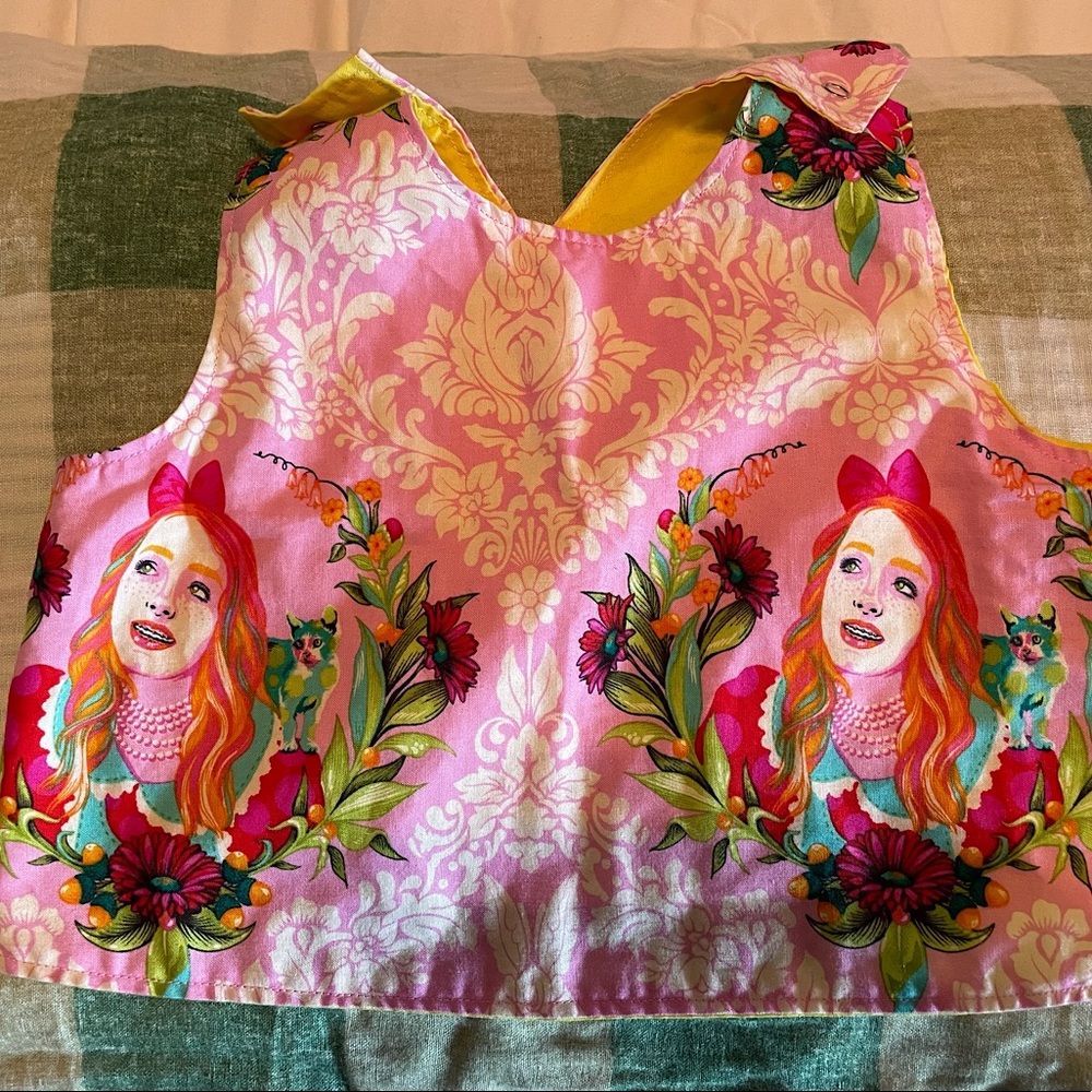 CAAB Threads 2T Alice in Wonderland Crop Top